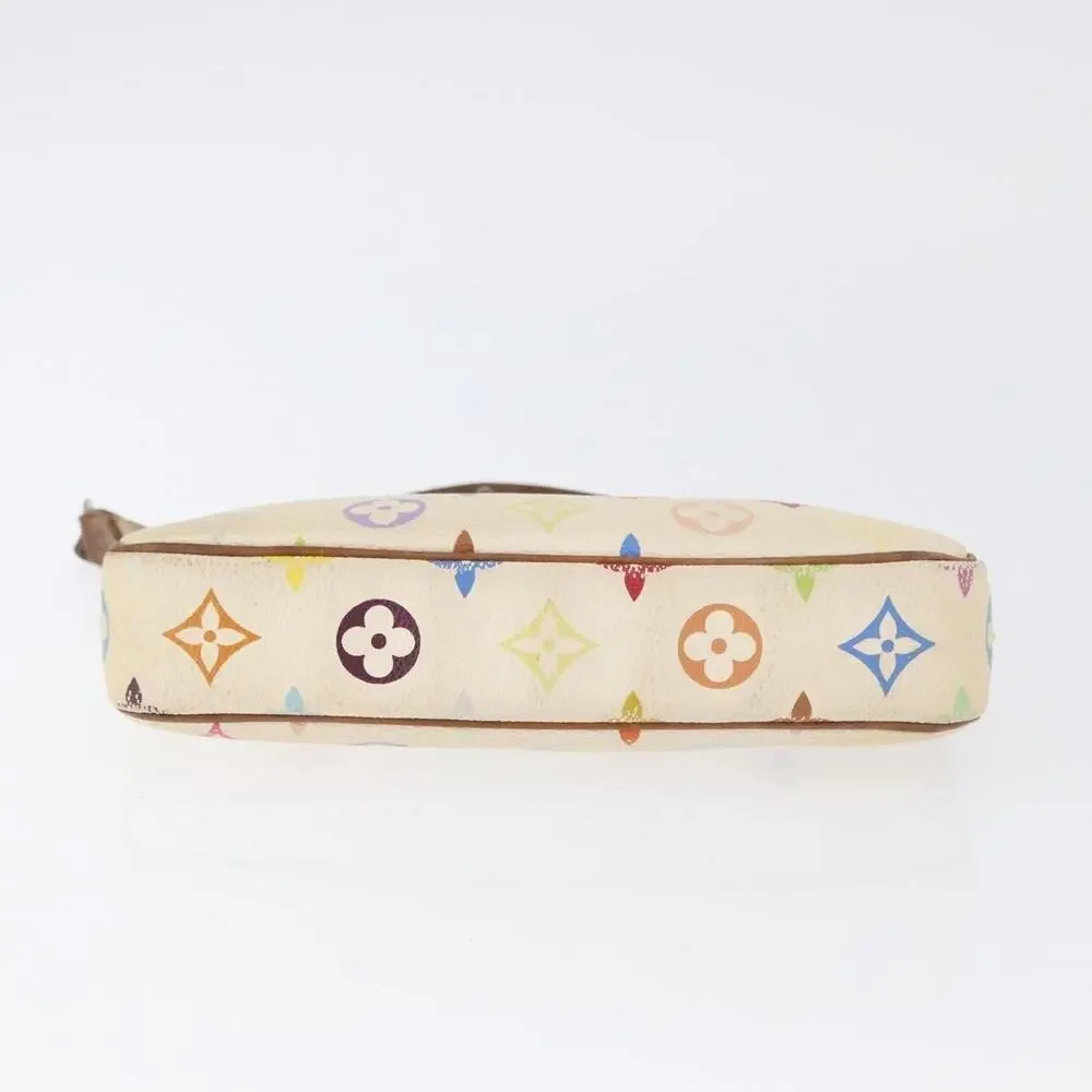 Louis Vuitton Monogram Multicolor Pochette Accessoires Pouch White